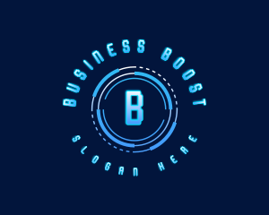 Digital Cyber Business logo design