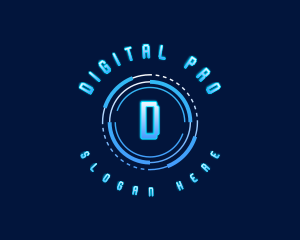 Digital Cyber Business logo design