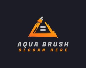 House Painting Builder logo design