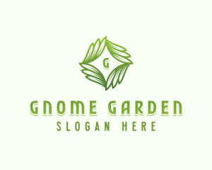 Botanical Vegan Garden logo design