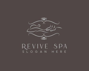 Relaxing Massage Spa logo design