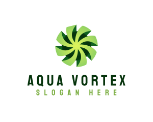 Generic Globe Vortex logo design