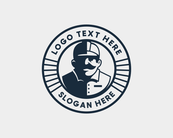 Tradesman logo example 2