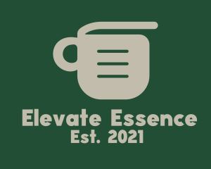 Coffee Cup Document  logo