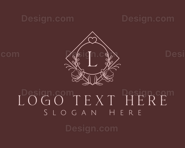 Floral Garden Bouquet Logo