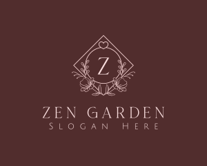 Floral Garden Bouquet logo design