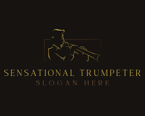 Clarinet Musician Instrument logo design