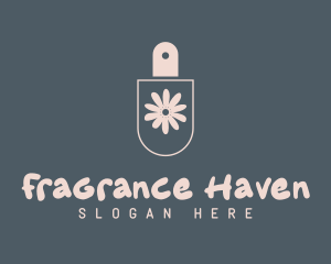 Pop Floral Cologne logo design