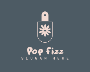 Pop Floral Cologne logo design