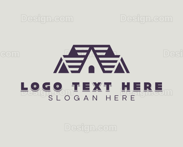 Roofing Contractor Repair Logo