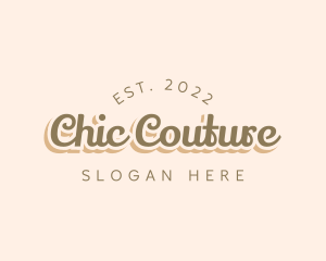 Feminine Chic Business logo design