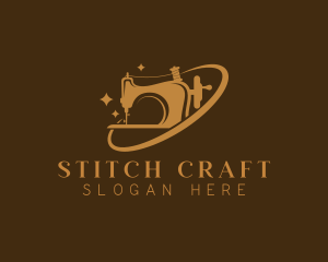 Sewing Tailor Seamstress logo design