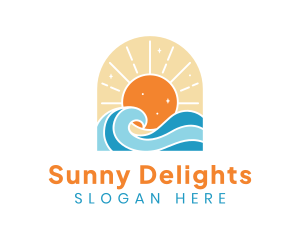 Summer Beach Waves logo