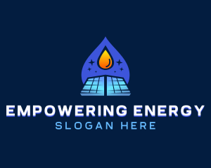 Solar Energy Power logo design