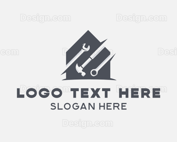 Handyman Repair Tools Logo