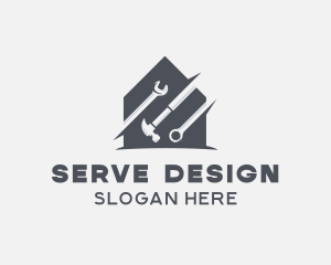 Handyman Repair Tools Logo