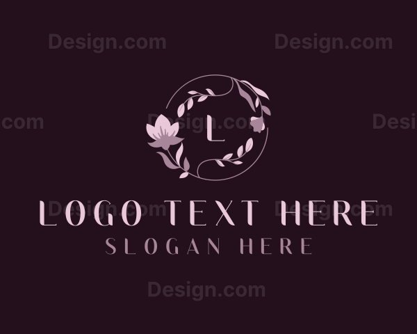 Elegant Wedding Floral Logo