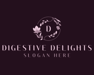 Elegant Wedding Floral Logo