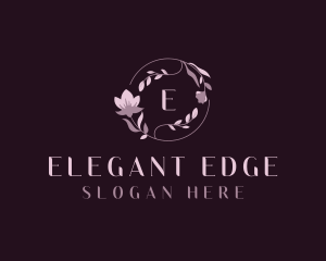 Elegant Wedding Floral logo design