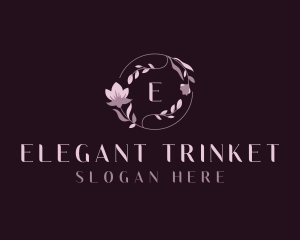 Elegant Wedding Floral logo design