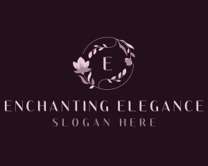 Elegant Wedding Floral logo design