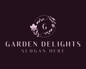 Elegant Wedding Floral logo design