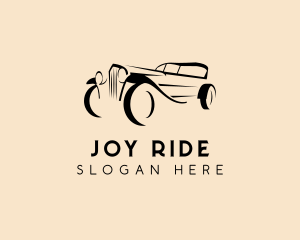 Retro Car Restoration logo