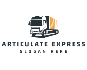 Express Delivery Truck logo design