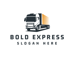 Express Delivery Truck logo design