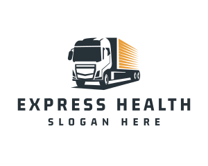 Express Delivery Truck logo