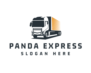 Express Delivery Truck logo design