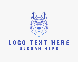 Company - Geometric Wolf Gaming logo design