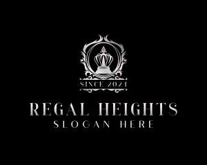 Crown Regal Monarchy logo design