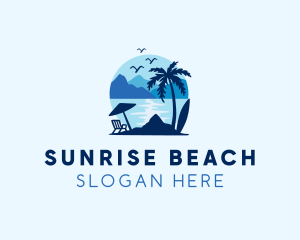 Summer Beach Resort  logo design