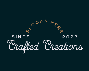 Cursive Handwriting Business logo design