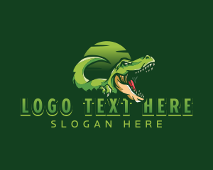 Dinosaur  Monster Creature logo