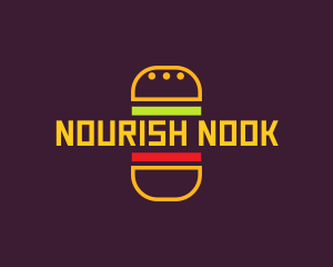 Snack Burger Meal logo