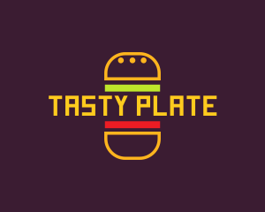 Snack Burger Meal logo design