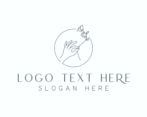 Wedding Flower Arrangement logo