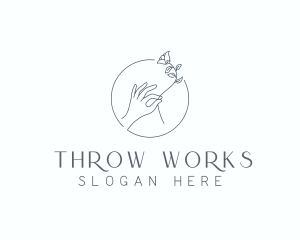 Wedding Flower Arrangement Logo