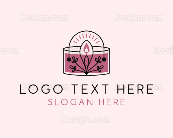 Candle Spa Decor Logo