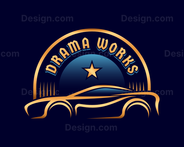 Car Garage Drive Logo