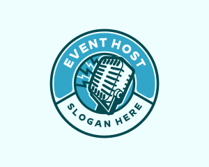 Microphone Broadcast Podcast logo