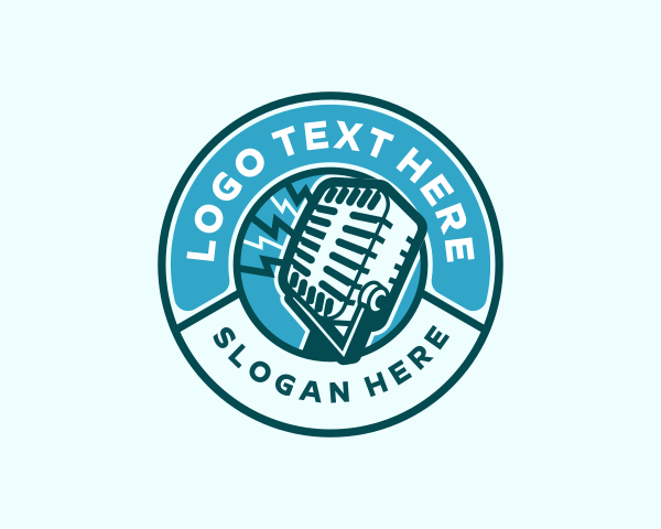 Podcast logo example 1