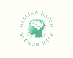 Mental Health Healing Psychology logo design