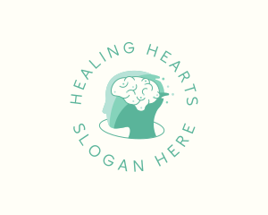 Mental Health Healing Psychology logo design