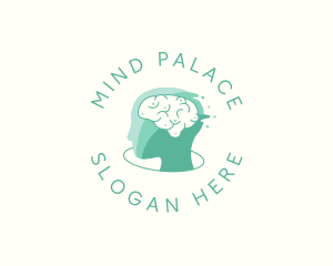 Mental Health Healing Psychology logo design