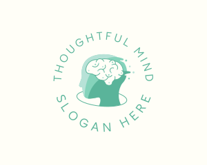 Mental Health Healing Psychology logo design