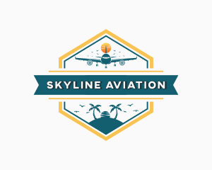 Airplane Travel Aviation logo