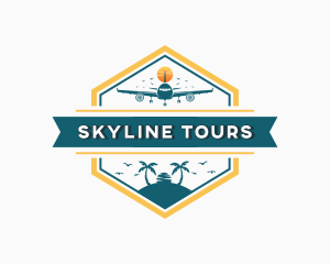 Airplane Travel Aviation logo